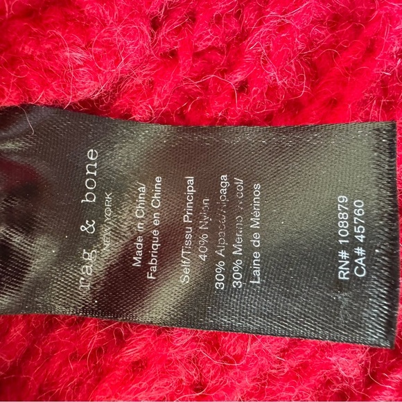 Rag & Bone Joseph Wool/Alpaca Sweater Sz M - Picture 11 of 11